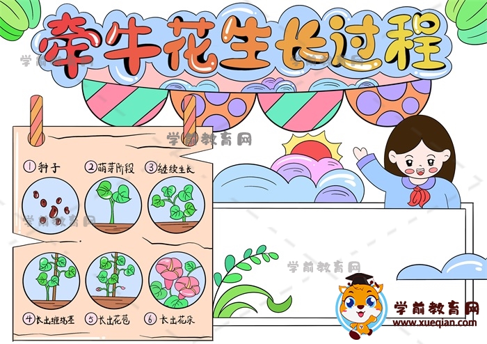 牽?；ㄉL(zhǎng)過(guò)程手抄報(bào)