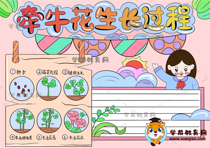 牽?；ㄉL(zhǎng)過(guò)程手抄報(bào)