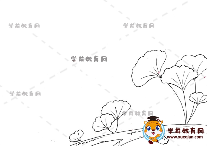 秋分手抄報