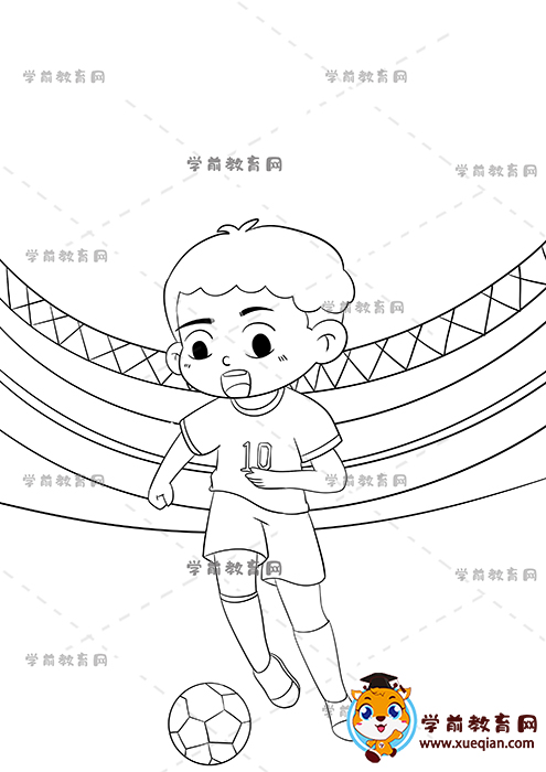 世界杯兒童畫