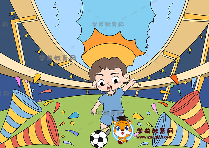 世界杯兒童畫(huà)