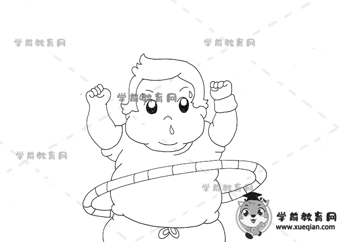 預防肥胖手抄報