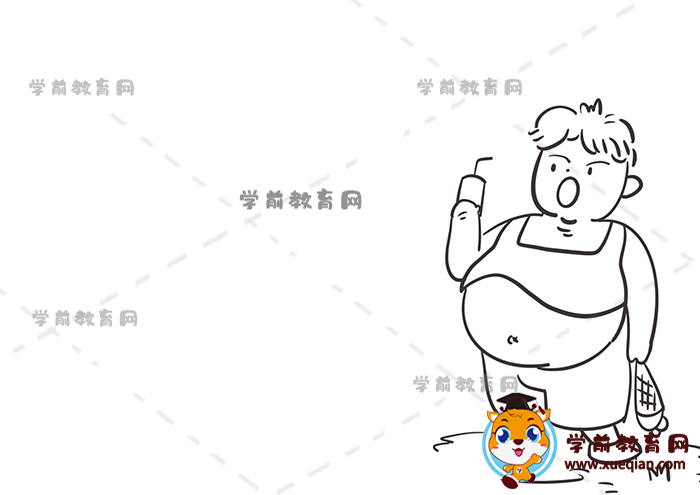 預(yù)防肥胖手抄報