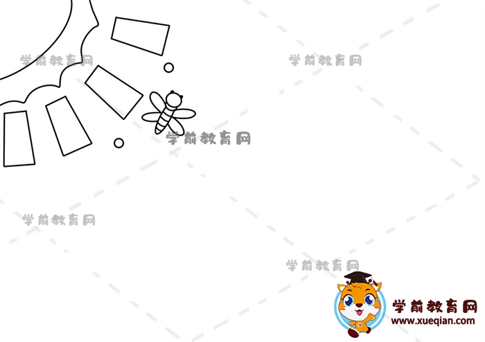 動物兒歌手抄報
