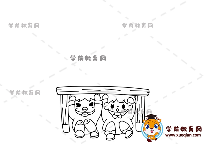 防災減災手抄報