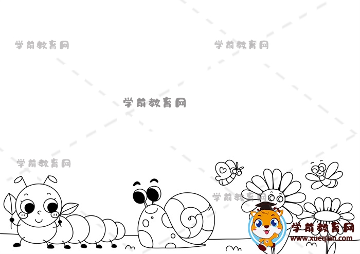 昆蟲備忘錄手抄報(bào)