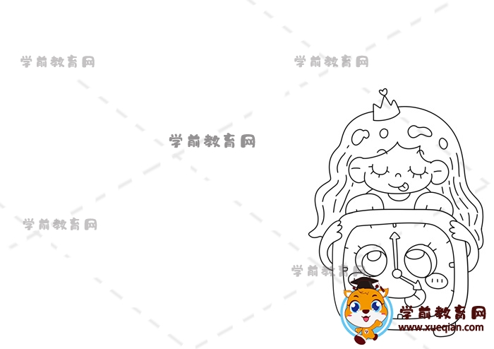 認(rèn)識鐘表手抄報(bào)